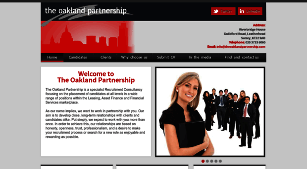 theoaklandpartnership.com