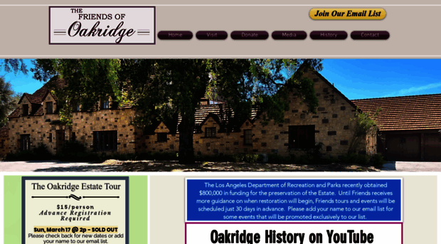 theoakridgeestate.com