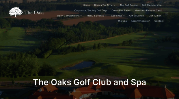 theoaksgolfclub.co.uk