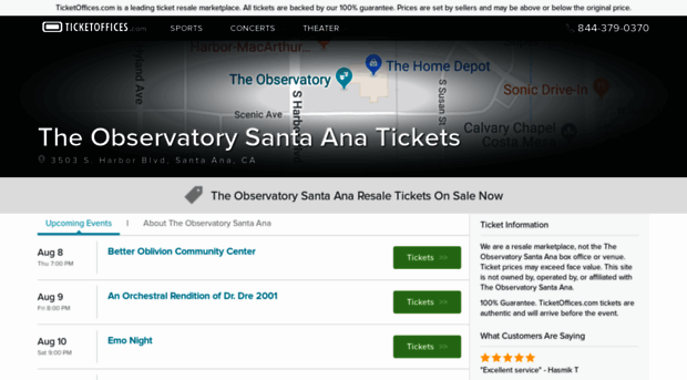 theobservatorysantaana.ticketoffices.com