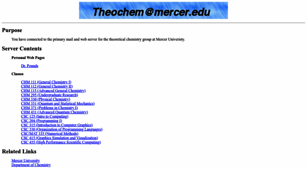 theochem.mercer.edu