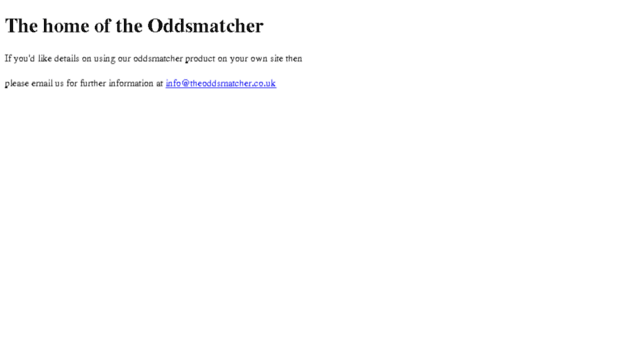 theoddsmatcher.co.uk