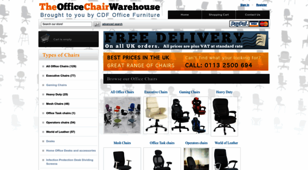 theofficechairwarehouse.co.uk