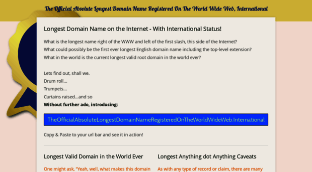 theofficialabsolutelongestdomainnameregisteredontheworldwideweb.international