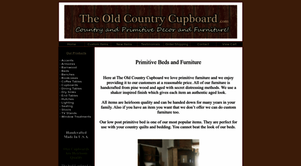 theoldcountrycupboard.com