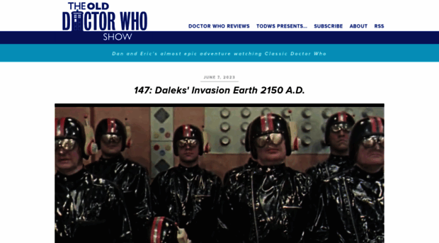 theolddoctorwhoshow.com