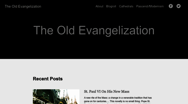 theoldevangelization.com