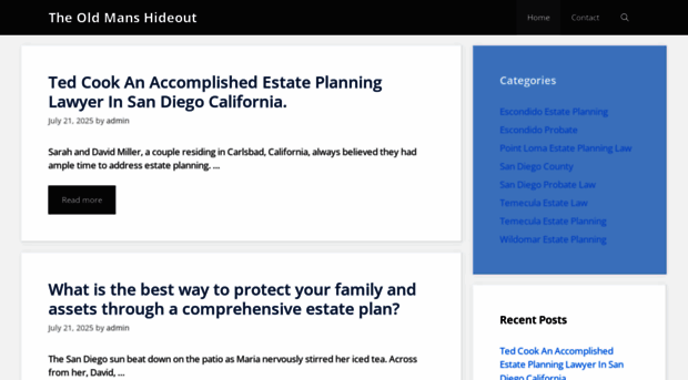 theoldmanshideout.com