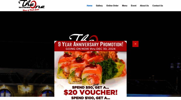 theonesushiamityville.com