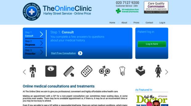 theonlineclinic.uk.com