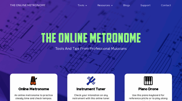 theonlinemetronome.com