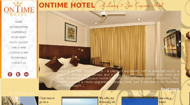 theontimehotel.com