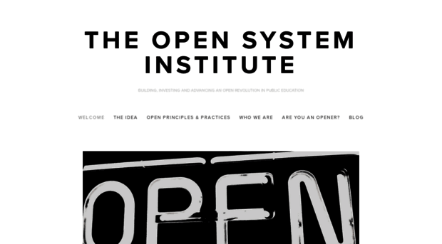 theopensystem.org