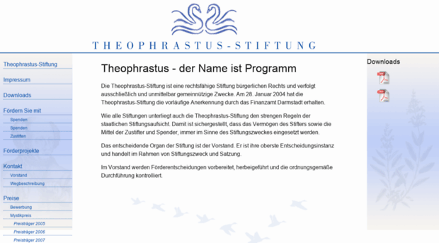 theophrastus-stiftung.de