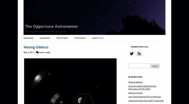 theopportuneastronomer.com