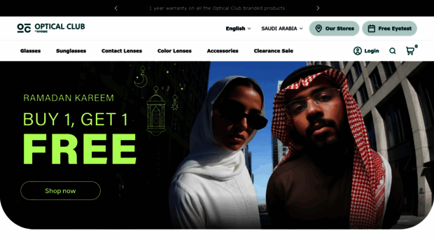 theopticalclub.com