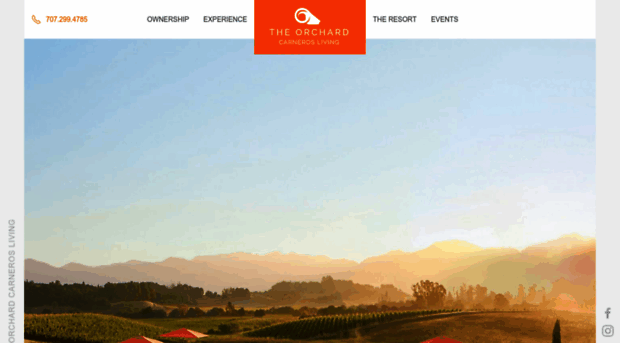 theorchardatcarneros.com