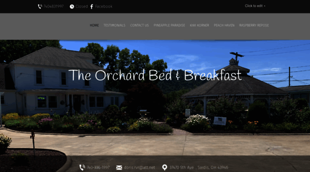 theorchardbedandbreakfast.com