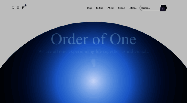 theorderofone.org