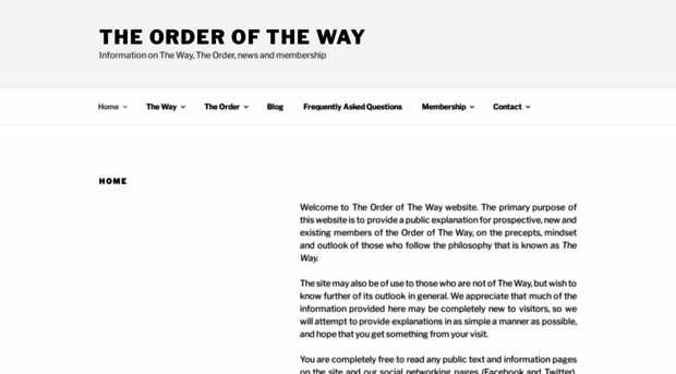 theorderoftheway.org