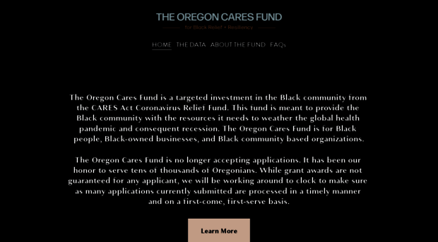 theoregoncaresfund.org