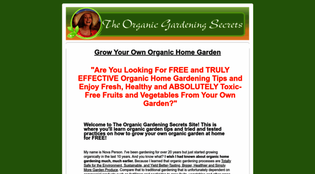 theorganicgardeningsecrets.com