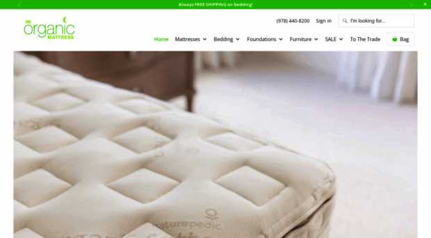 theorganicmattress.com