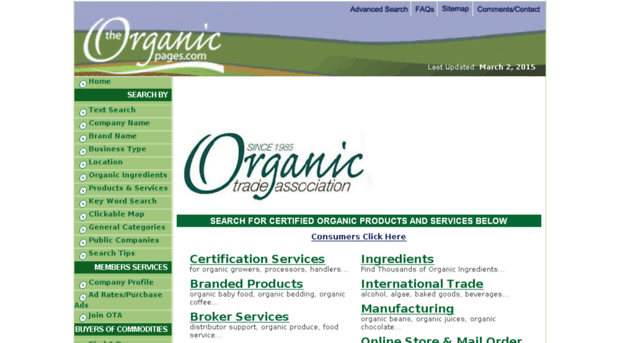 theorganicpages.com