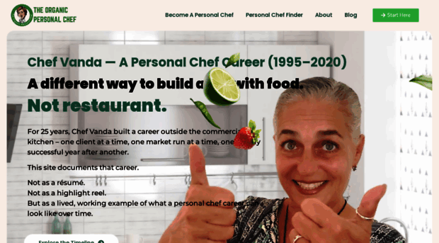 theorganicpersonalchef.com