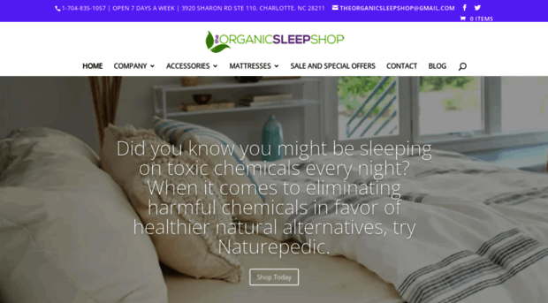 theorganicsleepshop.com