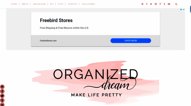 theorganizeddream.blogspot.com