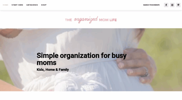 theorganizedmomlife.com