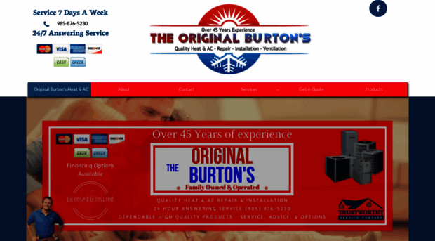 theoriginalburtons.com