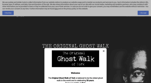 theoriginalghostwalkofyork.co.uk