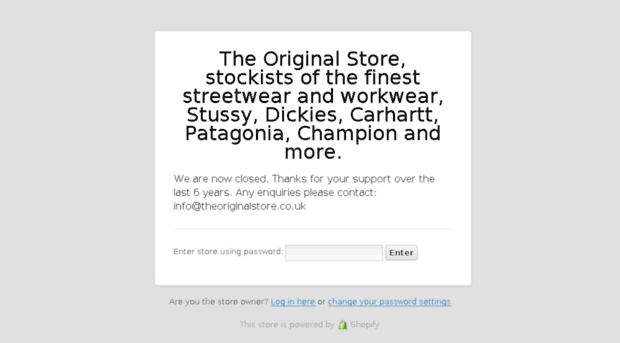 theoriginalstore.co.uk