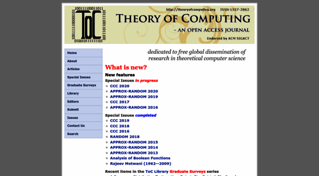 theoryofcomputing.org