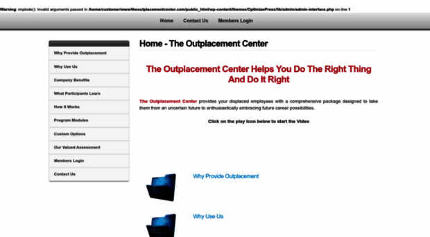 theoutplacementcenter.com