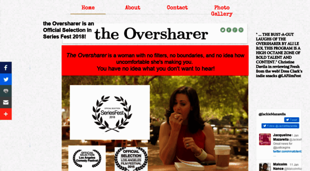 theoversharer.com