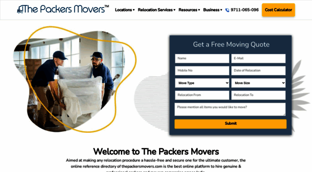 thepackersmovers.com