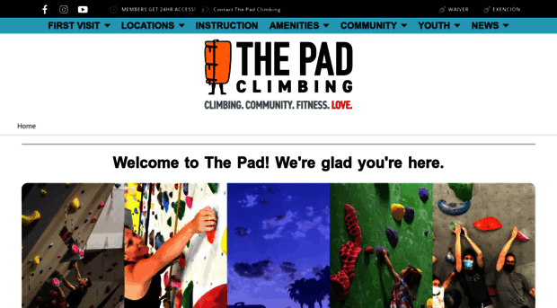 thepadclimbing.org