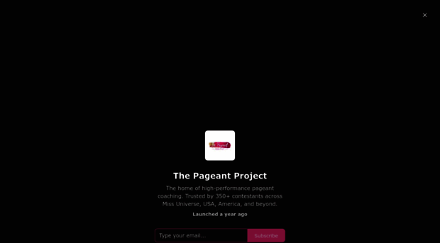 thepageantproject.com