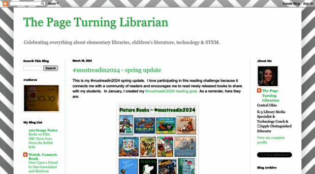 thepageturninglibrarian.blogspot.com