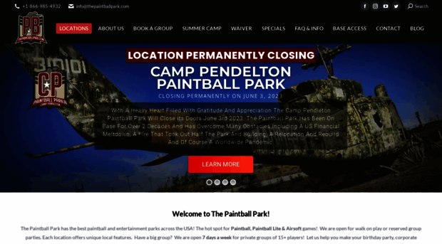 thepaintballpark.com