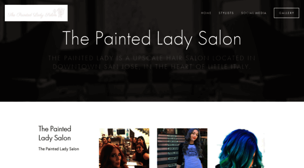 thepaintedladysalon.com