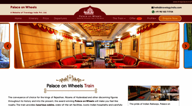 thepalaceonwheels.org