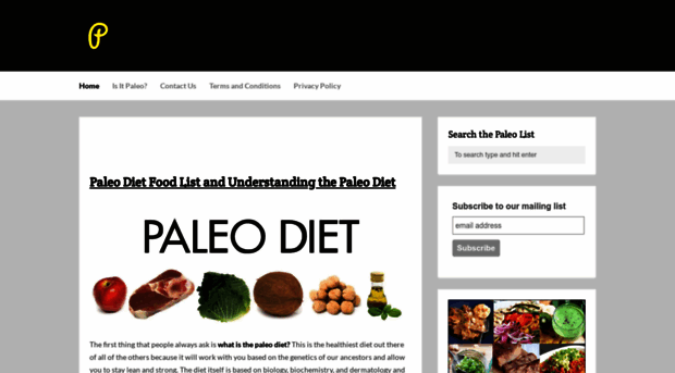 thepaleolist.com