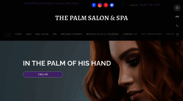 thepalmsalonandspa.com