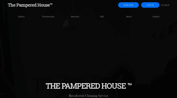 thepamperedhousecleaning.com