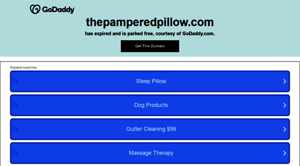 thepamperedpillow.com
