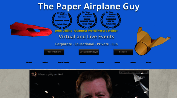 thepaperairplaneguy.com